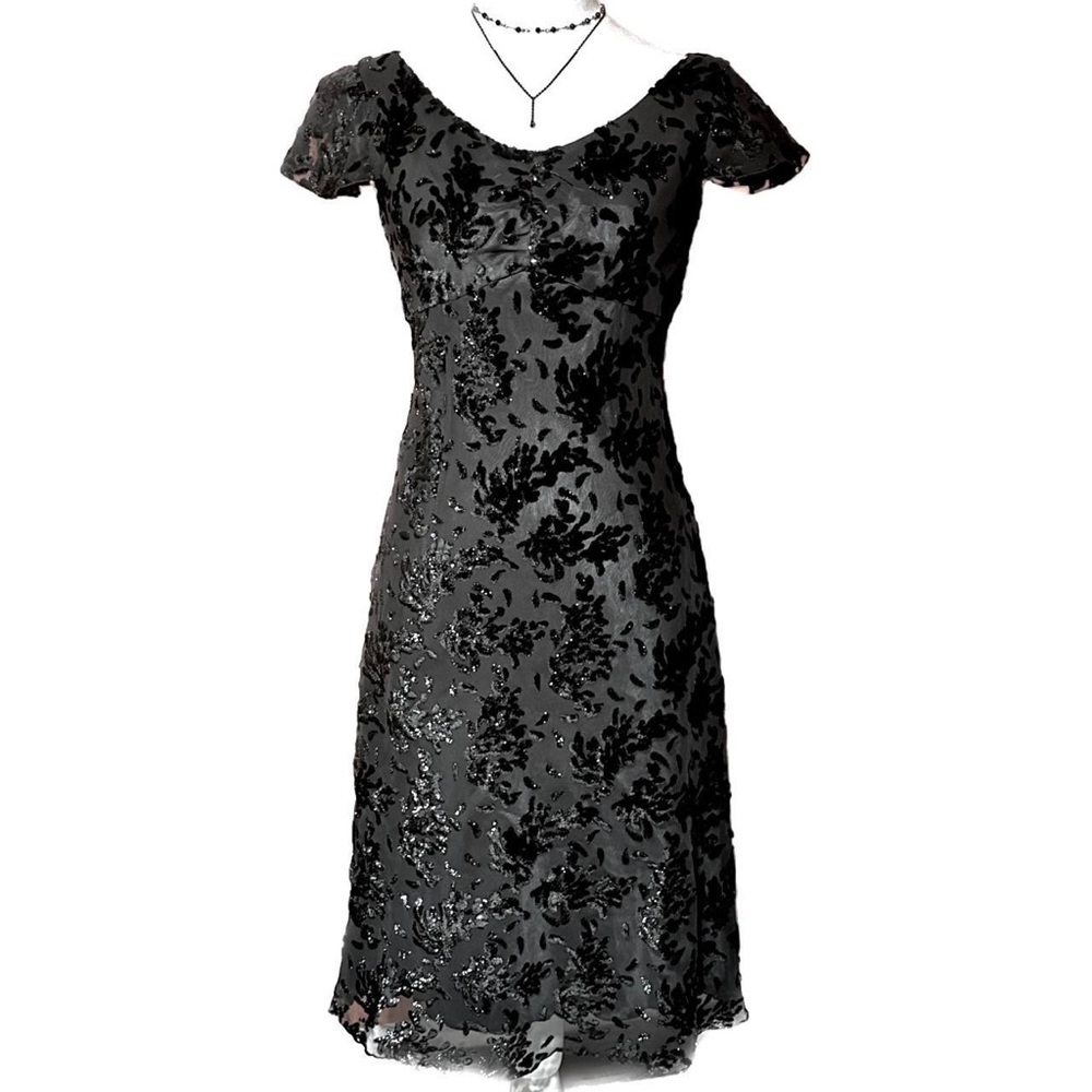 whimsigoth velvet burnout milkmaid dress.